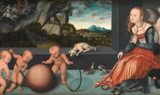 ルーカス・クラナッハ『メランコリア』Lucas Cranach der Ältere｜melancolia｜1532｜image via Statens Museum for Kunst